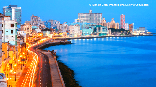 Malecon em Cuba