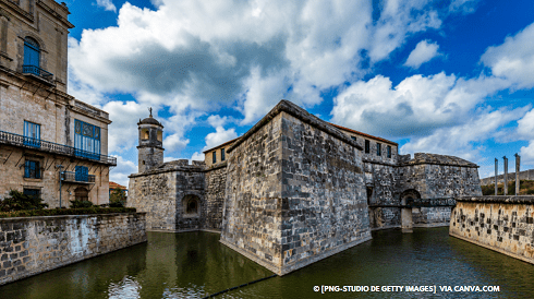 Castelo da Força Real em cuba