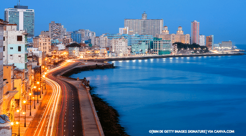 Onde fica a cidade de Havana